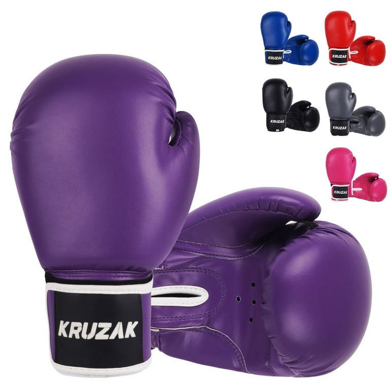 Boxing Gloves and Focus Pad Muay Thai Training Punch Bag Sparring MMA Kickboxing